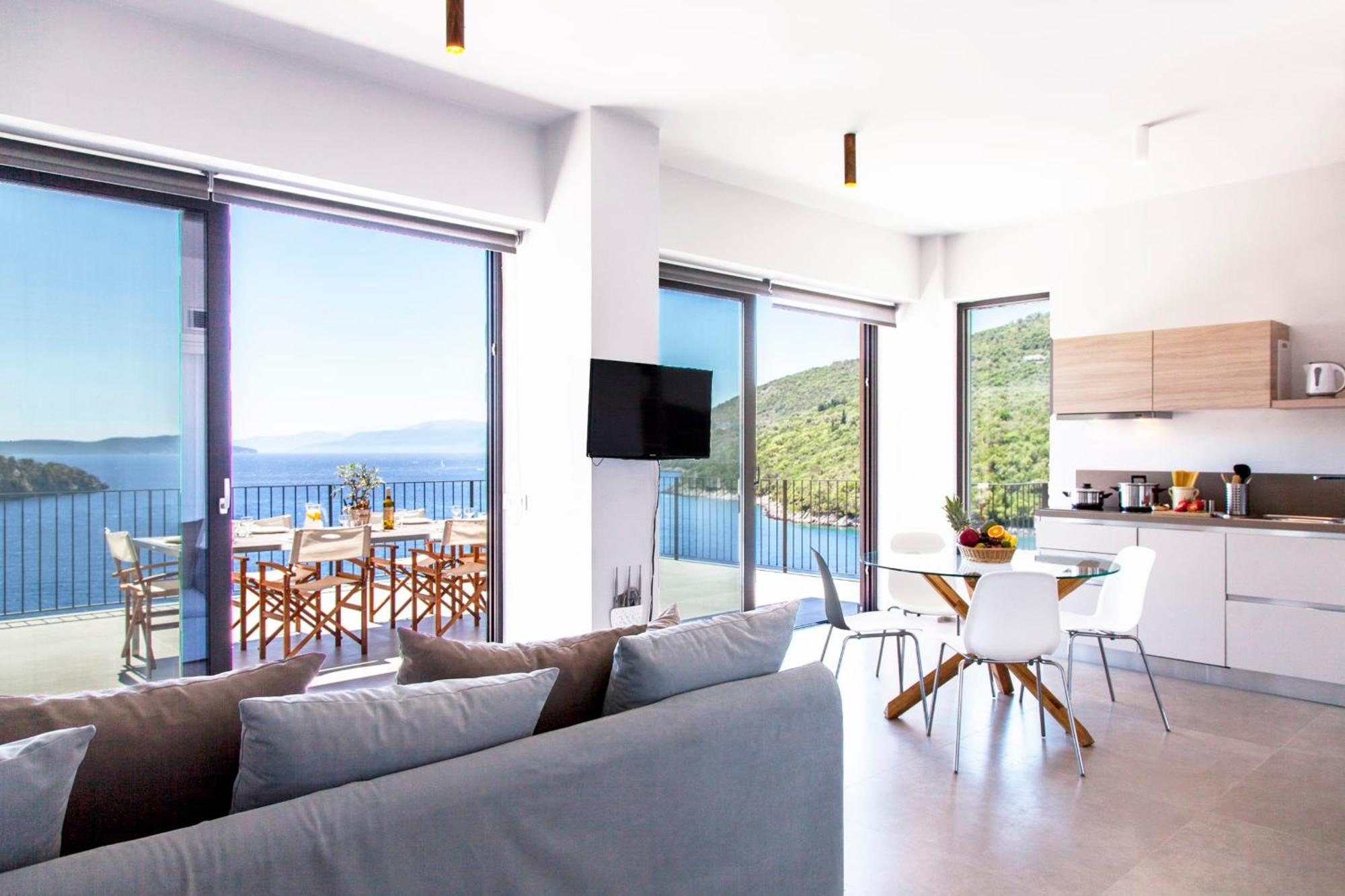 Villa Kalamos - Modern Villa In Sivota Bay With Direct Access To Sea Kültér fotó