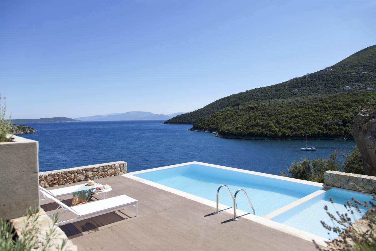 Villa Kalamos - Modern Villa In Sivota Bay With Direct Access To Sea Kültér fotó